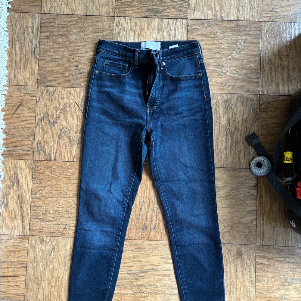 Everlane Women's Deep Indigo Skinny Jeans